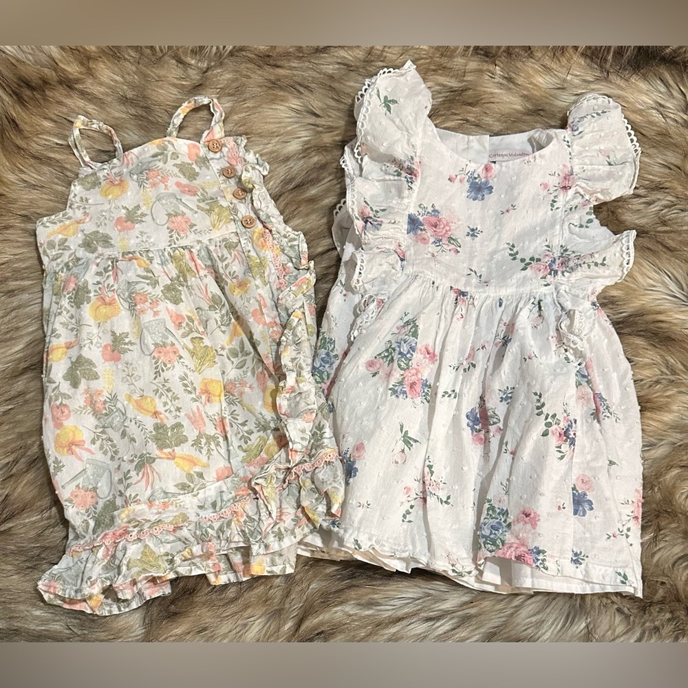 Catherine Malandrino Size 2, 24 month dress bundle